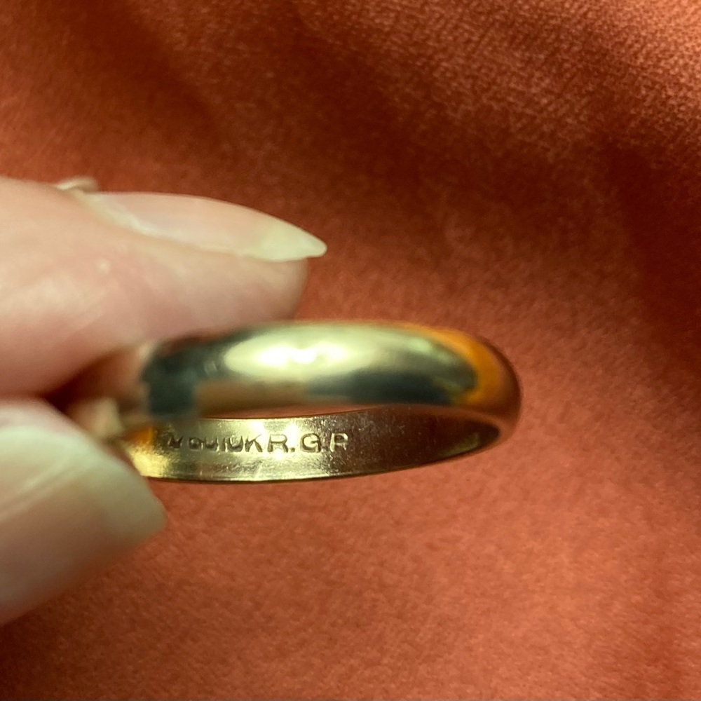 Men’s Gold-Filled Band